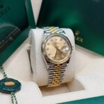 Rolex  Datejust 36mm 126233 Champagne Dial Jubilee Bracelet Watch - Image 11