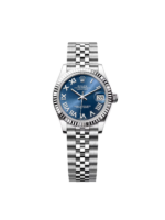 Rolex Datejust m278274-0033/0034 Bright Blue Dial 31mm Fluted Bezel Oyster Bracelet - Image 2