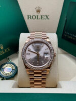 Rolex  Day-Date 40mm Sundust Diamonds Dial 228345rbr-0007 - Image 4