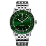 【2024 Hot Sale】Breitling A17329371L1A1 Navitimer Automatic Green Dial Watch