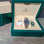 Rolex  Datejust 36mm 126234 Blue Fluted Motif Diamond Dial Jubilee Bracelet Watch - Image 11