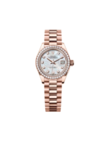 Rolex  Lady-Datejust 28mm 279135RBR Mother Of Pearl Diamond Dial Jubilee Bracelet - Image 2