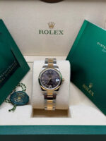Rolex Datejust m278243-0013/0014  31mm Dark Grey Dial Yellow Rolesor Oyster Watch - Image 3