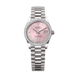 Rolex Datejust m278289RBR-0018 Pink Dial White Gold President