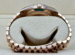 Rolex  Day-Date President 40mm Everose Gold Chocolate Diamond Baguette Dial - 228235 - Image 7