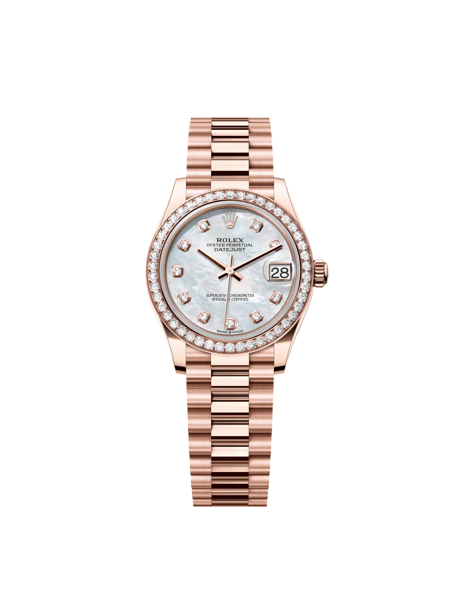 CD07EEC5-C79C-0597-4571-4A6DAC656BDD.png Rolex Datejust m278285RBR-0005 Mother-of-Pearl 31mm Dial - Image 1