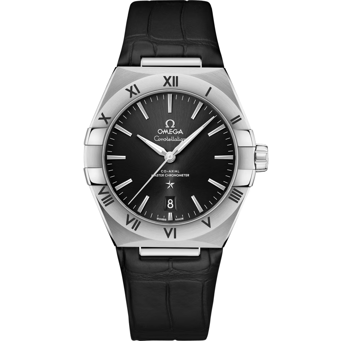 CD48DD41-4A99-1C43-3627-0C5C43A0B819.avif Omega Constellation 39mm Black Dial Stainless Steel Strap 131.13.39.20.01.001 - Image 1