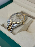 Rolex  Datejust 41mm Swiss Replica Watch | Two Tone Jubilee Bracele Champagne Fluted Dial Ref 126333 - Image 3