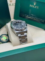 Rolex  Datejust 41mm 126334 Black Diamond Oyster Stainless Steel Mens Watch - Image 6