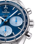 Omega Speedmaster 38 Blue Dial 38mm Stainless Steel Bracelet 324.30.38.50.03.002 - Image 3