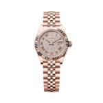 Rolex Lady-Datejust 28mm 279175 Diamond-Paved Dial Jubilee Everose Gold