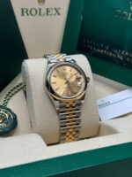 Rolex Datejust m278243-0013/0014  31mm Champagne Dial Yellow Rolesor Oyster Watch - Image 10