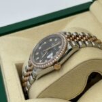 Rolex  Datejust 36mm 126281 Slate Fluted Motif Diamond Dial Diamond Bezel and Oyster Bracelet - Image 14