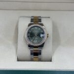Rolex Datejust m278383RBR-0015/0016 31mm Olive Green Dial Oyster Bracelet - Image 3