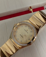 Omega Constellation Ladies' Selection 28mm Moonshine™ gold on Moonshine™ gold 131.55.28.60.58.001 - Image 4