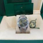 Rolex Day-Date 40mm 228396TBR-0020 Green Roman Dial - Image 9
