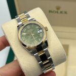 Rolex Datejust m278243-0015/0016 31mm Olive Green Dial Yellow Rolesor Oyster Watch - Image 6