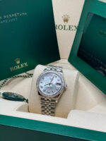 Rolex Datejust m278384RBR-0007/0008 Mother-of-Pearl 31mm Dial Oyster Watch - Image 15