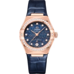 Omega Constellation Ladies' Selection 29mm Sedna™ gold on leather strap 131.58.29.20.99.006
