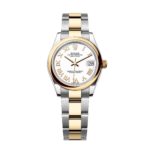 Rolex Datejust m278243-0001/0002 31mm White Dial Yellow Rolesor Oyster Watch