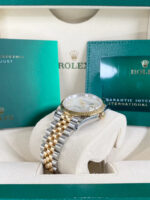 Rolex  Datejust 36mm 126233 MOP Diamond Dial Jubilee Two-Tone Bracelet Watch - Image 6