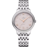 Omega De Ville Prestige, Stainless Steel and Diamond-set, 34 mm 434.15.34.20.52.002