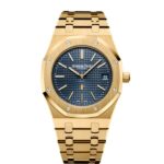 Audemars Piguet Royal Oak Jumbo Extra-thin 39mm Blue dial Yellow Gold Watch 15202BA.OO.1240BA.01
