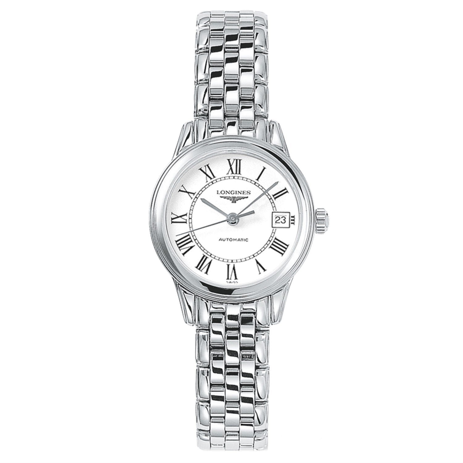 D2881E5F-C423-4DD7-BE6C-9EE052F10B26.jpg Longines Women's L42744216 Flagship Stainless Steel Watch - Image 1