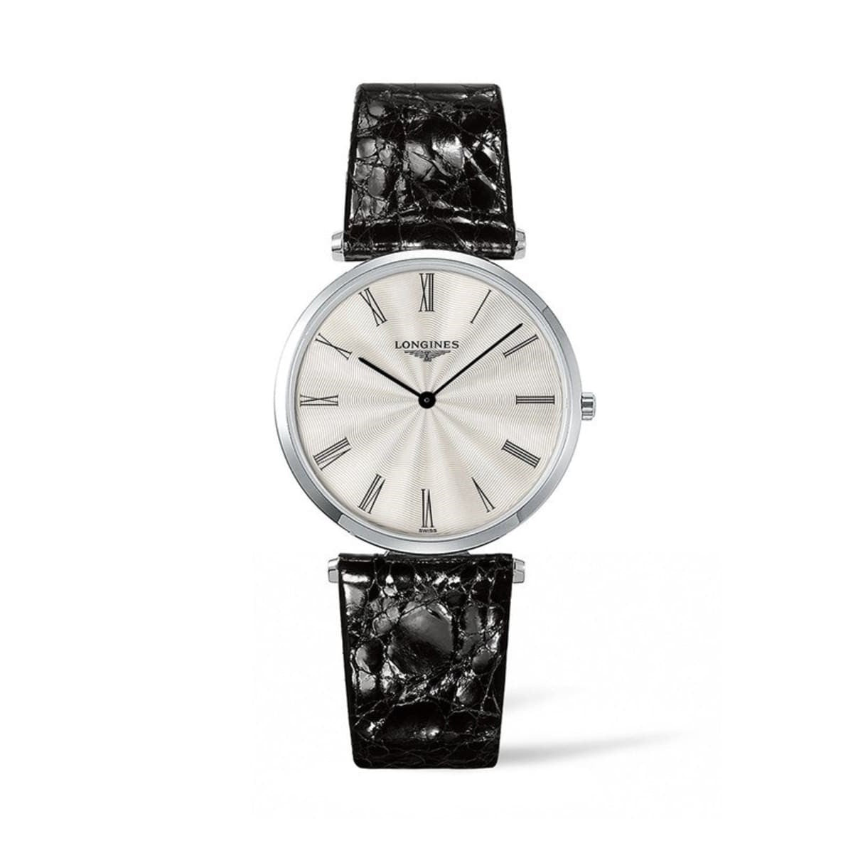 D2DC074E-C71B-8A10-4876-CD2EAD3509F9.jpg Longines Men's L4.755.4.71.2 La Grande Classique Black Leather Watch - Image 1
