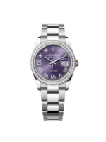 Rolex  Datejust 36mm 126284 Aubergine Dial Jubilee Bracelet - Image 2