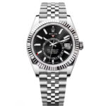 Rolex  Sky-Dweller 42mm 336934-0008 Stainless Steel Black Dial Oyster