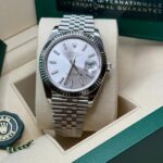 Rolex  Datejust 41mm 126334 Silver Index Jubilee Stainless Steel Mens Watch - Image 9