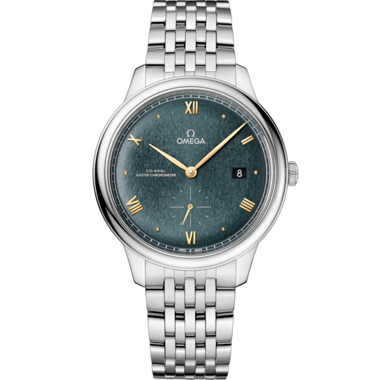 D40F90A4-914D-DE8C-597E-030E0C7C81CD.png Omega De Ville Prestige 41 mm Green Dial Stainless Steel Bracelet 434.10.41.20.10.001 - Image 1