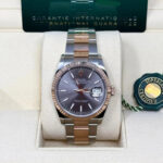 Rolex  Datejust 36mm 126231 Slate/Gray Dial Oystersteel and 18K Rose gold Oyster Bracelet - Image 3