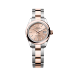 Rolex Lady-Datejust 28mm  279161 Rose Stick Dial, Two Tone Stainless Steel & 18K Rose Gold Oyster Bracelet Women's Watch