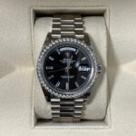 Rolex  Day-Date 40mm 228349RBR-0003 Bright Black Dial President Bracelet - Image 2