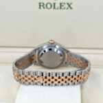 Rolex Lady-Datejust 28mm 279171 Chocolate Roman Oyster Stainless Steel and Rose Gold - Image 12