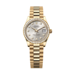Rolex Datejust m278288RBR-0028 Silver 31mm Dial President Bracelet Watch
