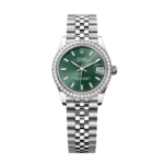 Rolex Datejust m278384RBR-0021/0022 Mint Green 31mm Dial Oyster Watch