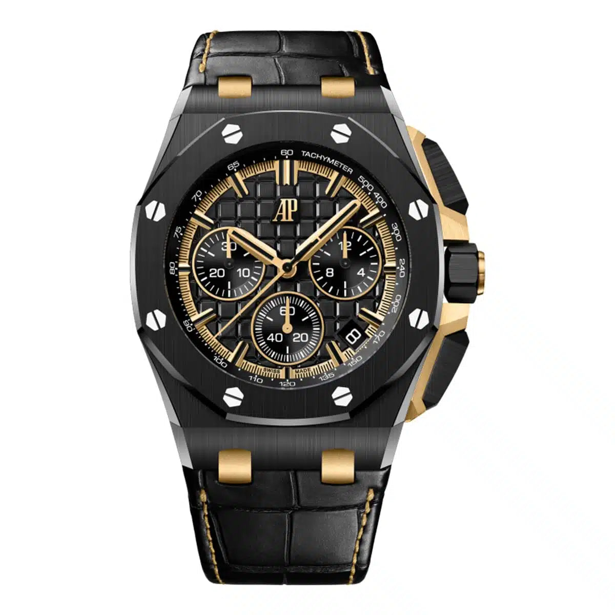 D593F656-42F8-DBC2-AA19-56D0A757FB3B.jpg Audemars Piguet Royal Oak Offshore Chronograph Black Ceramic 43mm 26420CE.OO.A127CR.01 - Image 1