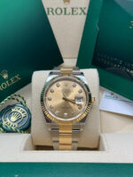 Rolex  Datejust 36mm 126233 Champagne Dial Jubilee Bracelet Watch - Image 4