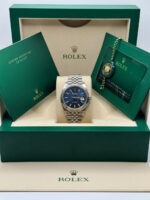 Rolex  Datejust 36mm 126234 Blue Index Dial 36mm Oyster Stainless Steel - Image 13