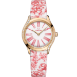 Omega De Ville Mini Trésor 26mm White Dial with Diamonds Moonshine™ 18k Rose Gold Strap 428.57.26.60.04.003
