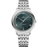 Omega De Ville Prestige 40 mm Green Dial Stainless Steel Bracelet 434.10.40.20.10.001
