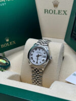 Rolex Lady-Datejust 279160  Oyster Perpetual 28mm White Dial Oyster Bracelet - Image 5