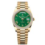 Rolex Day-Date 40mm 228398TBR-0039 Green Dial President Watch
