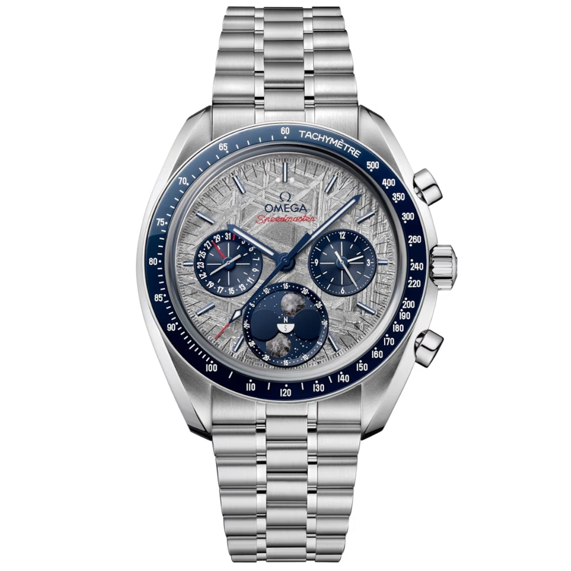 D7649245-7E5B-F094-DD3F-1F829D0E6AEA.jpg Omega Speedmaster Moonphase Master Chronometer Chronograph 43mm Mens Watch 304.30.43.52.06.001 - Image 1