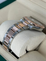 Rolex Yacht-Master 37mm Steel and Everose Gold Watch - Black Dial - Oyster Bracelet 268621 - Image 6