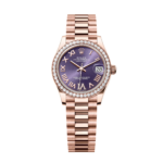 Rolex Datejust m278285RBR-0023 Aubergine Dial 31mm