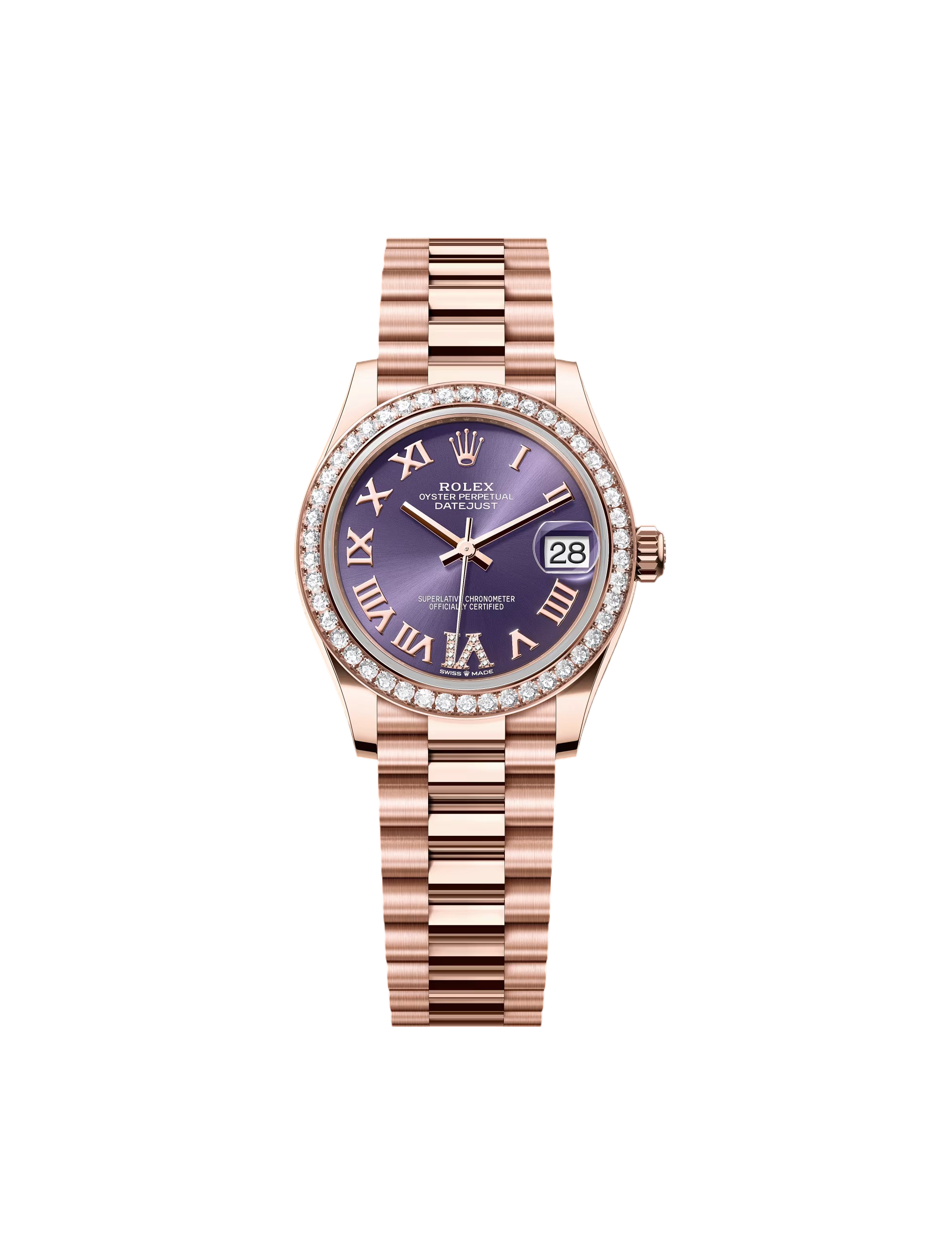D7987F06-30FD-B7E2-E68A-D42EAAA48A0B.png Rolex Datejust m278285RBR-0023 Aubergine Dial 31mm - Image 1